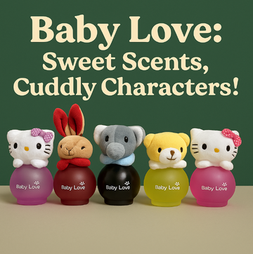 Baby Love Perfume – Sweet Scents with Adorable Plush Characters