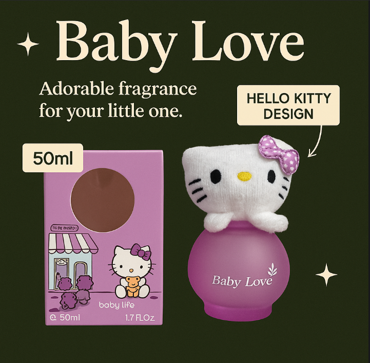Baby Love Perfume – Sweet Scents with Adorable Plush Characters