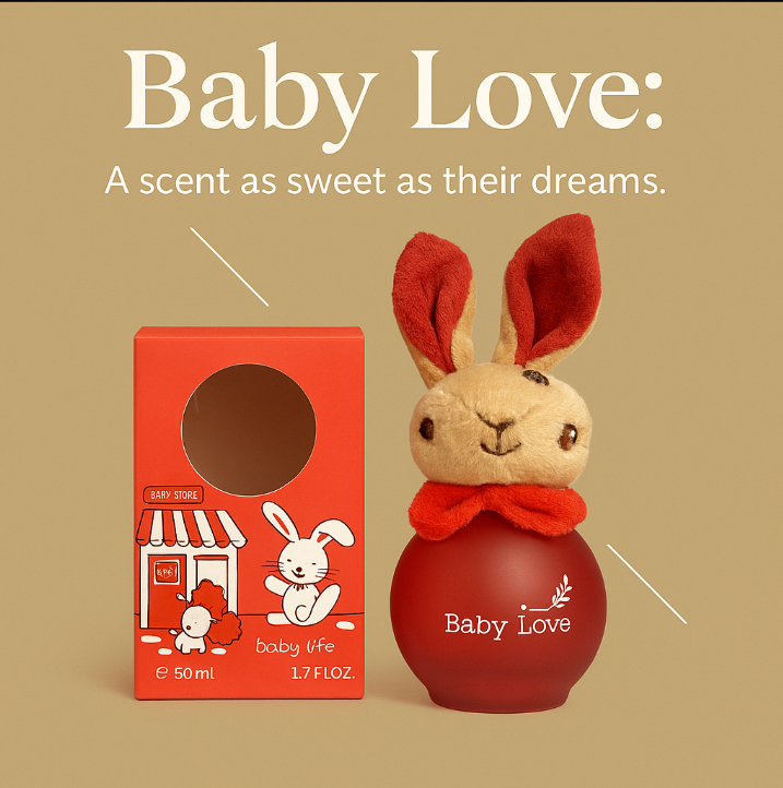 Baby Love Perfume – Sweet Scents with Adorable Plush Characters
