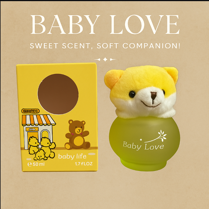 Baby Love Perfume – Sweet Scents with Adorable Plush Characters